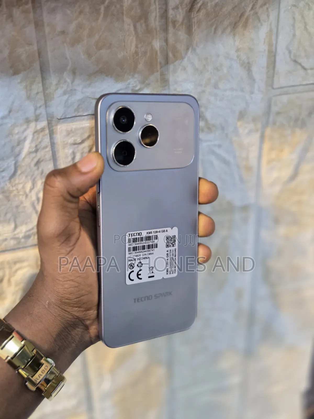 Tecno Spark 40 128 GB Gray