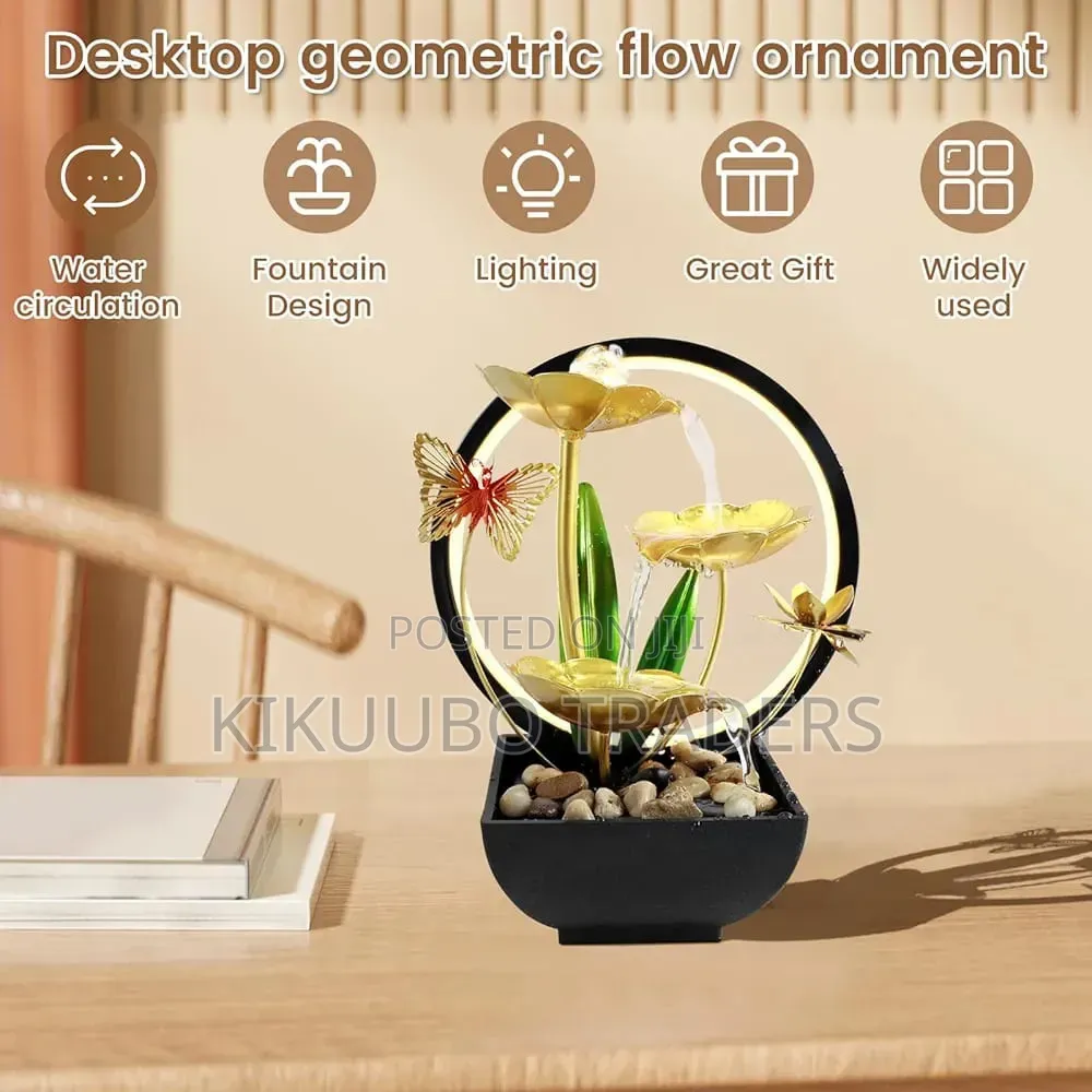 Flowing Water Ornaments Tabletop Fountain