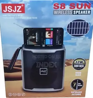 JSJZ S6 Sun Wireless Bluetooth Speaker - Extreme Bass Portable