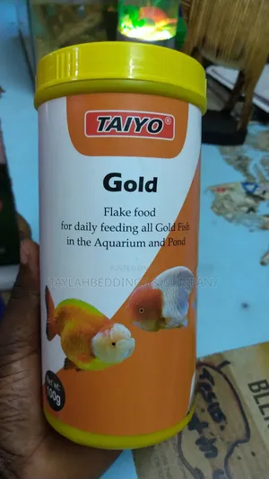 Taiyo Premium Gold Aquarium And Pond Flakes Or Feeds For Fishes