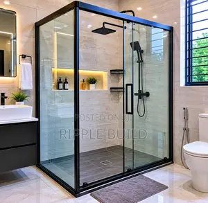 Aluminium Glass Shower Cubicles Custom Installation