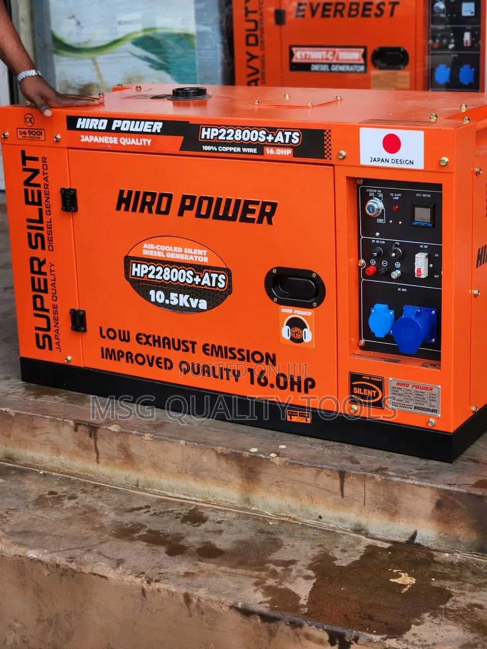 Hiro Power Diesel Generator 10kva