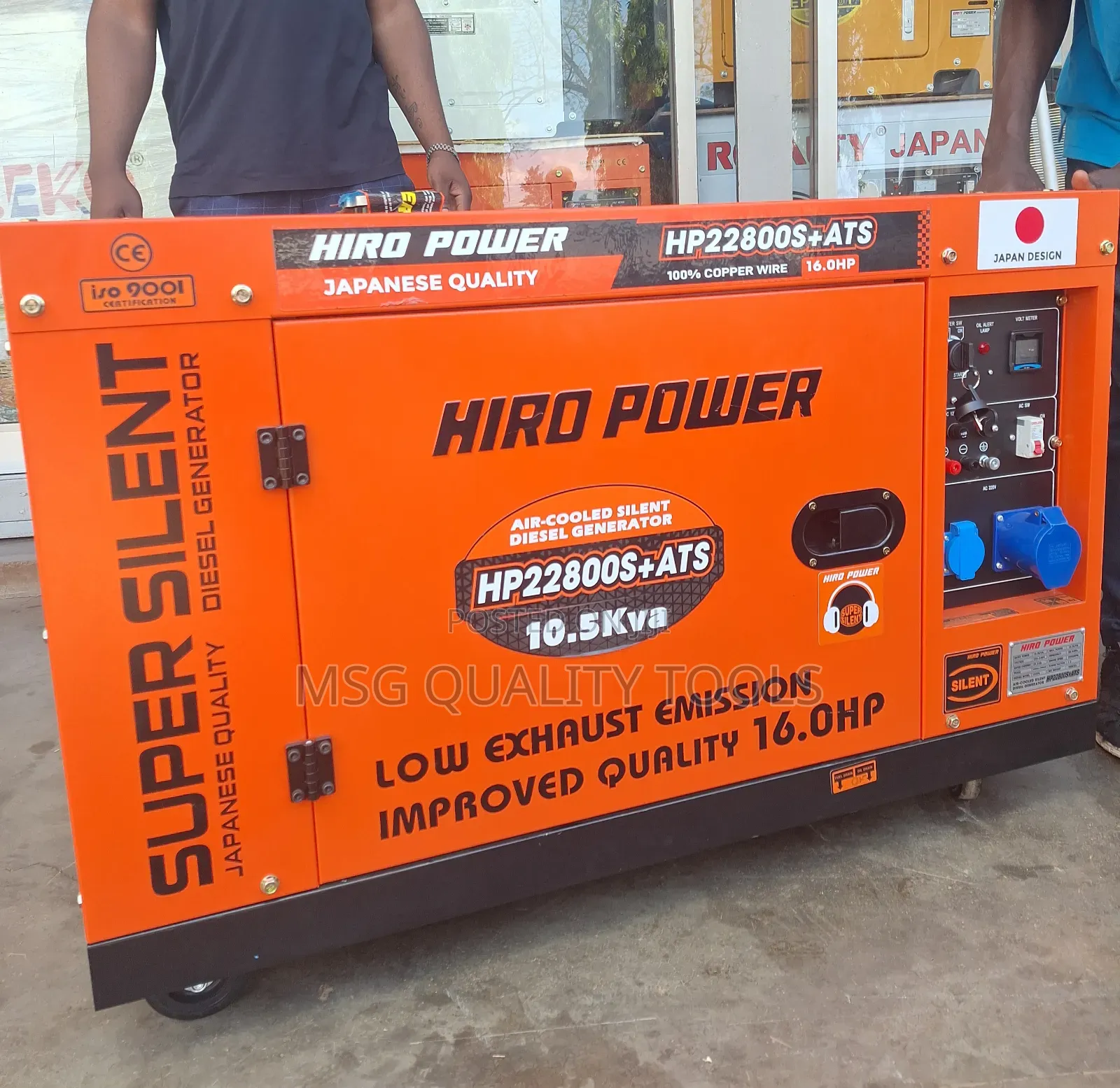 Hiro Power Diesel Generator 10kva