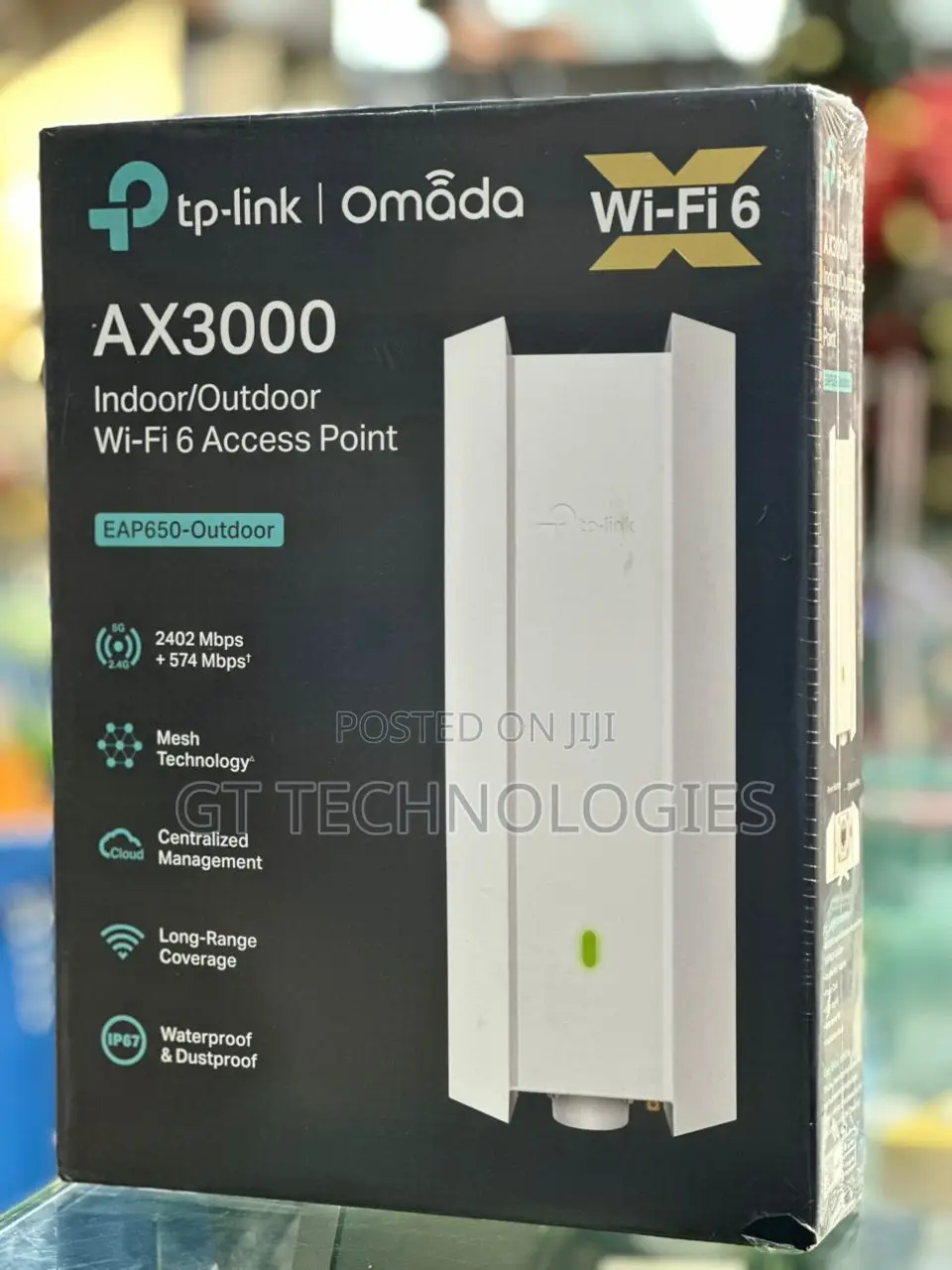 Tp-Link Omada Eap650-Outdoor Ax3000 Wi-Fi 6 Access Point