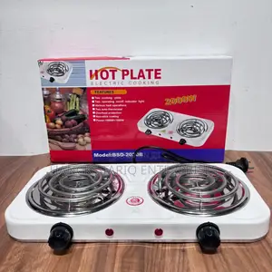 Double Burner Electric Hot Plate