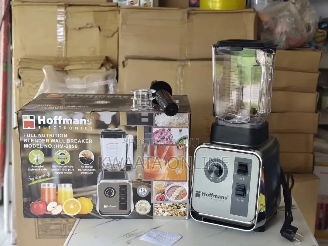 Hoffmans High Speed Full Nutritional Commercial Blender -2l