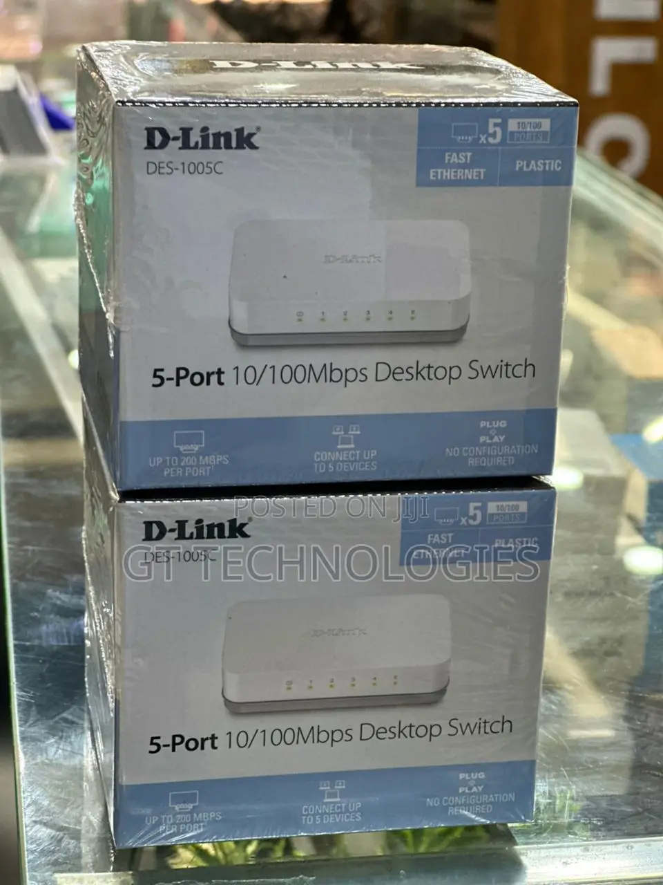 5-Port Fast Ethernet Desktop Switch