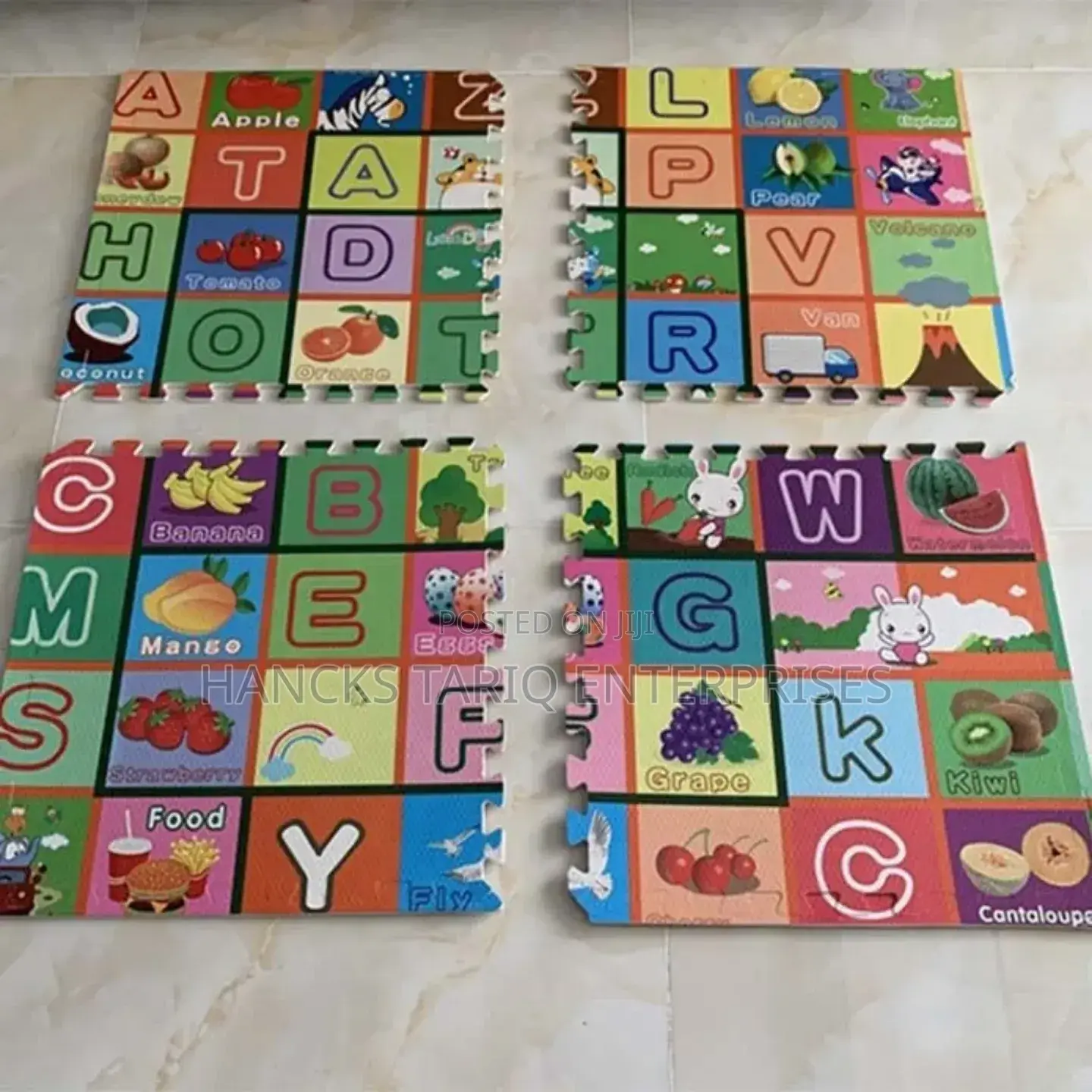 Educational Alphabet Foam Play Mat