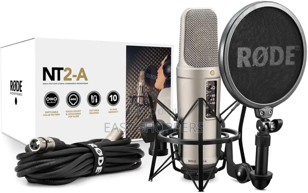 Røde Nt2-a Large-Diaphragm Studio Condenser Microphone