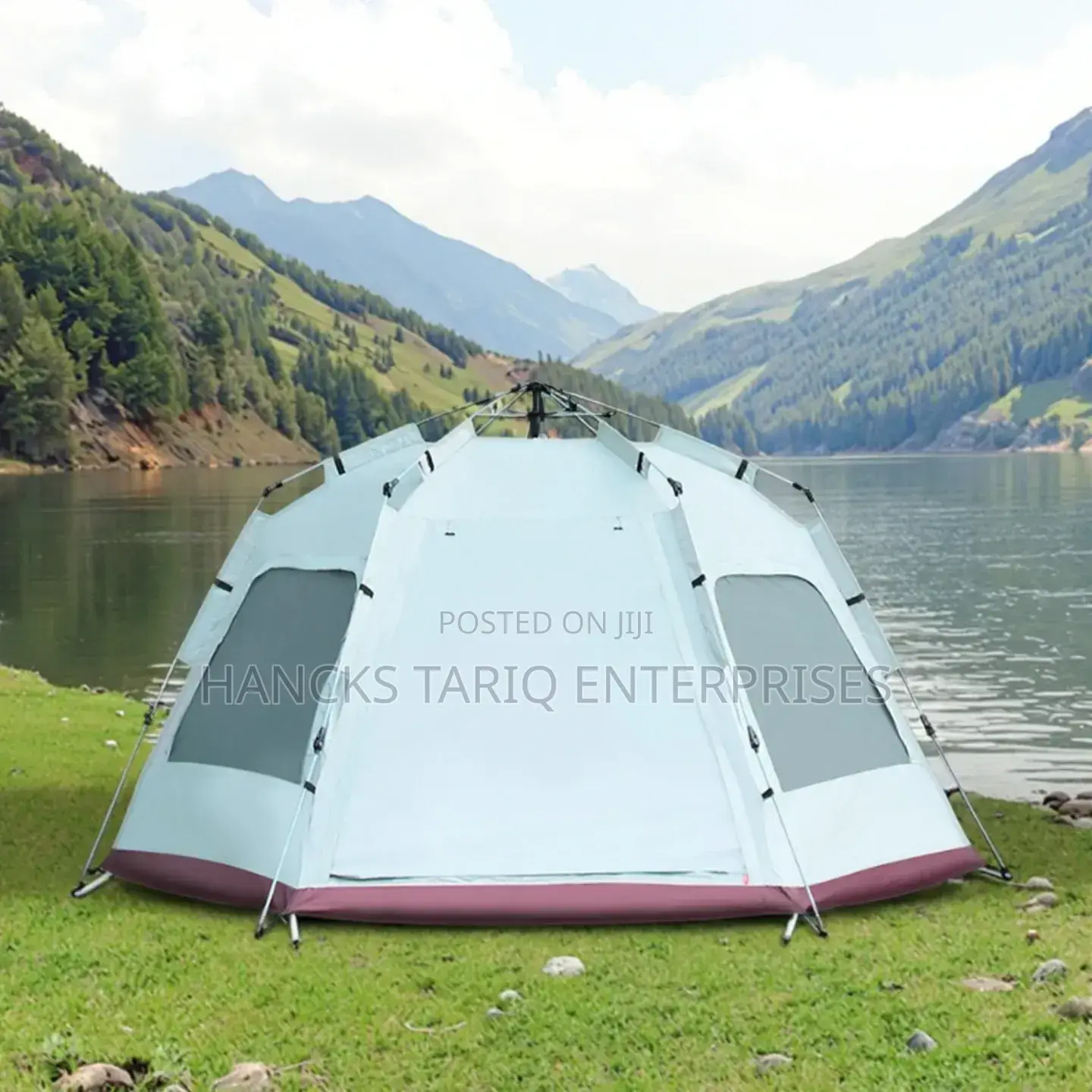 Spacious Hexagonal Outdoor Camping Tent