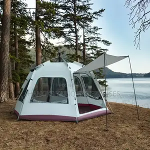 Spacious Hexagonal Outdoor Camping Tent
