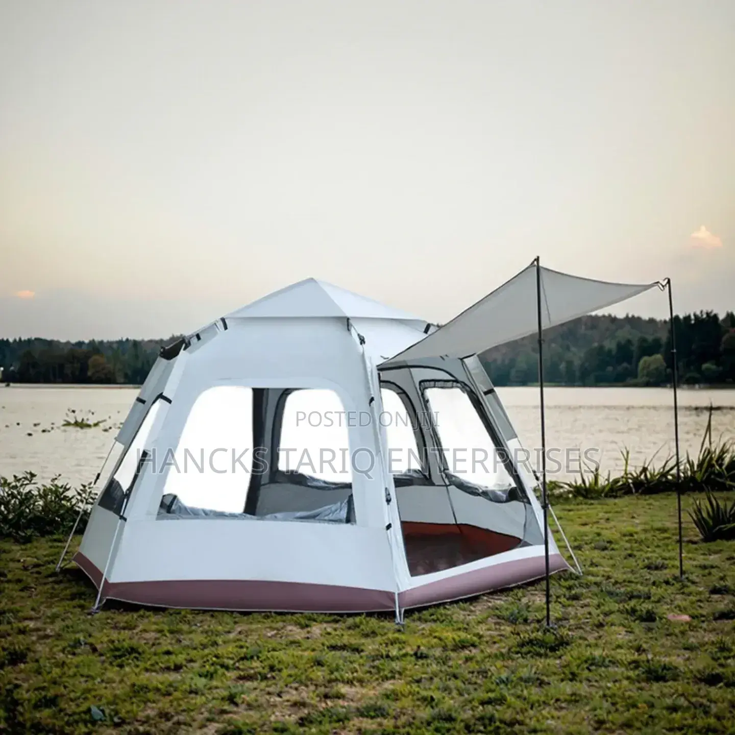 Spacious Hexagonal Outdoor Camping Tent
