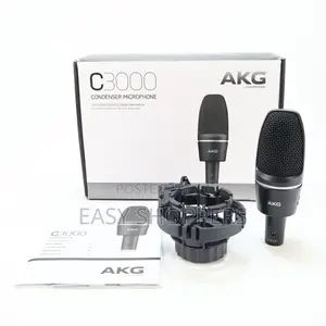Akg C3000 Condenser Microphone Packaged for Studio Recording