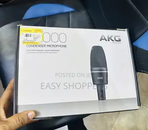 Akg C3000 Condenser Microphone Packaged for Studio Recording