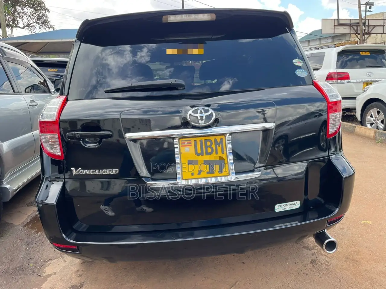 Toyota Vanguard 2010 Black