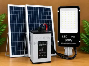 60w Solar Security Street Light Outdoor Compound Light