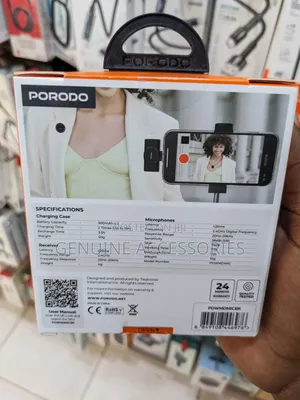 Porodo Lavaliere Wireless Microphones