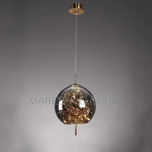 Postmodern Art Glass Chandelier