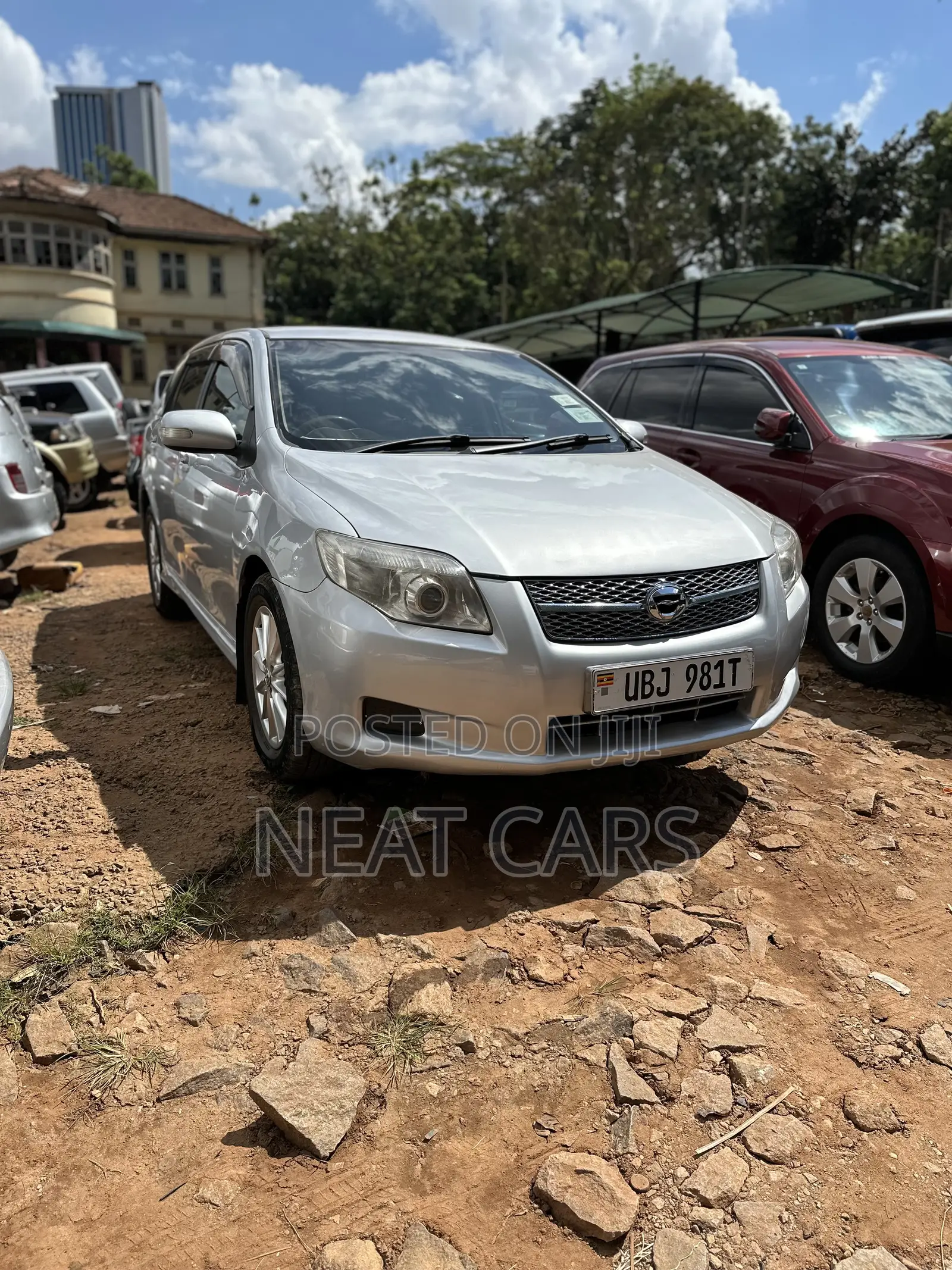 Toyota Corolla Fielder 2007 Silver