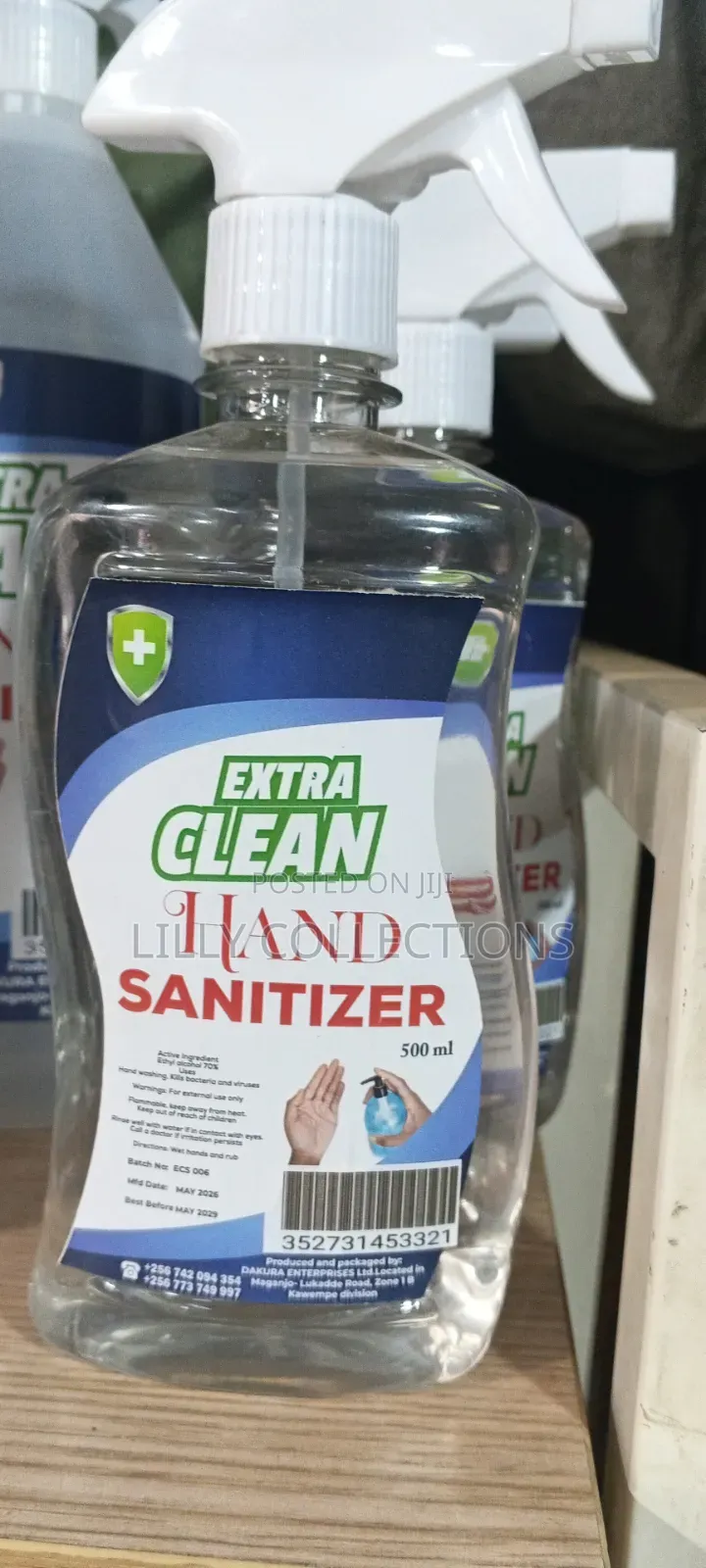 500mls Extra Clean Sanitizer