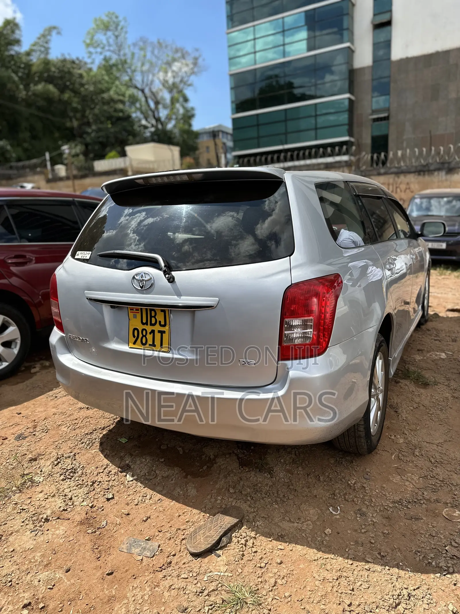 Toyota Corolla Fielder 2007 Silver