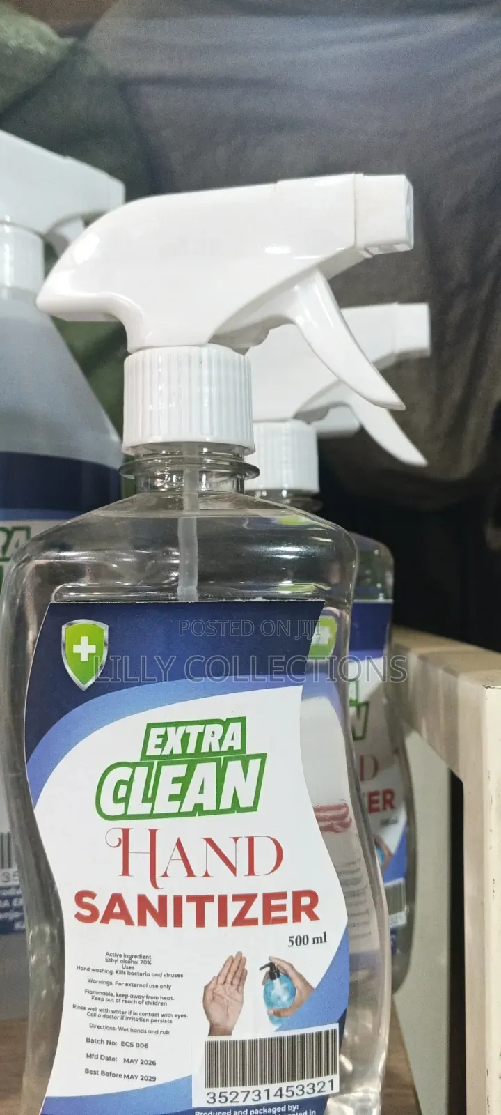500mls Extra Clean Sanitizer