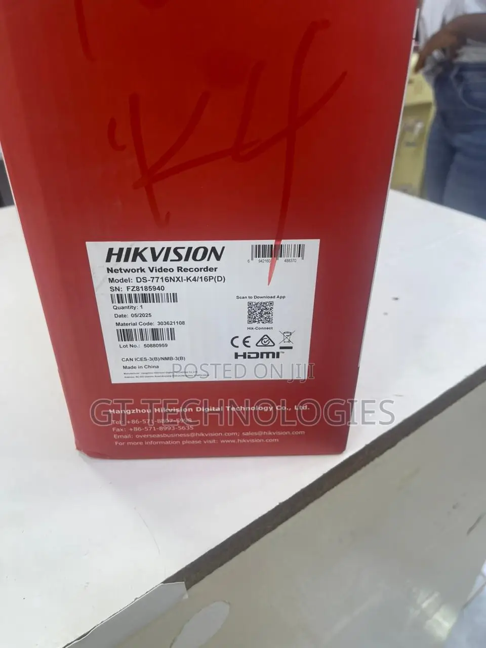 Hikvision Network Video Recorder (Nvr) / 16 Channel NVR