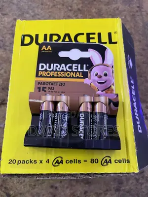 Duracell (Aa Alkaline Batteries –20 Packs × 4 Cells 80 Batteries Total
