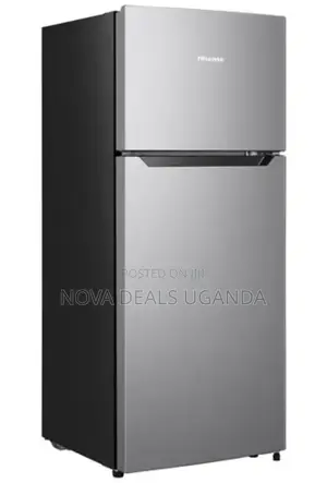 Hisense 160l Rd16 Double Door Top Freezer Litres Refrigerator-Silver