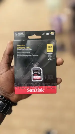 Sandisk Extreme Pro 128gb Sdxc Uhs-ii Memory Card, Up To 200mb/S