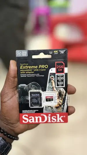 Sandisk 256gb Extreme Pro Microsd Uhs I Card For Video