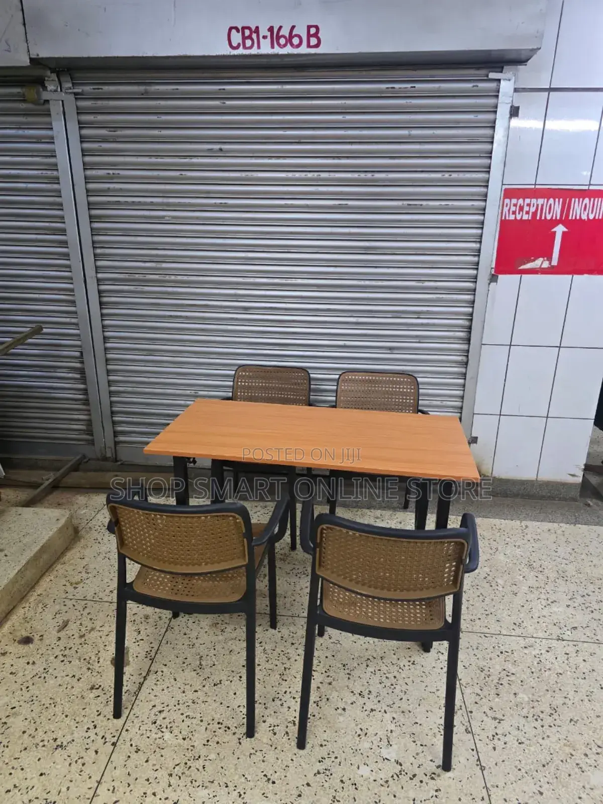 Restaurant Dining Table and Chairs