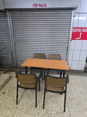 Restaurant Dining Table and Chairs