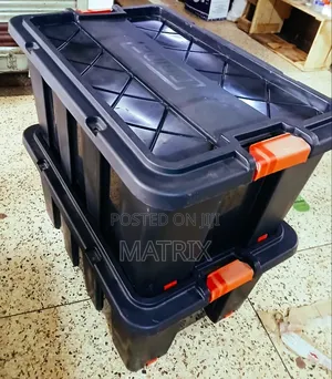 Addis 180l Heavy Duty Plastic Tote Storage Box