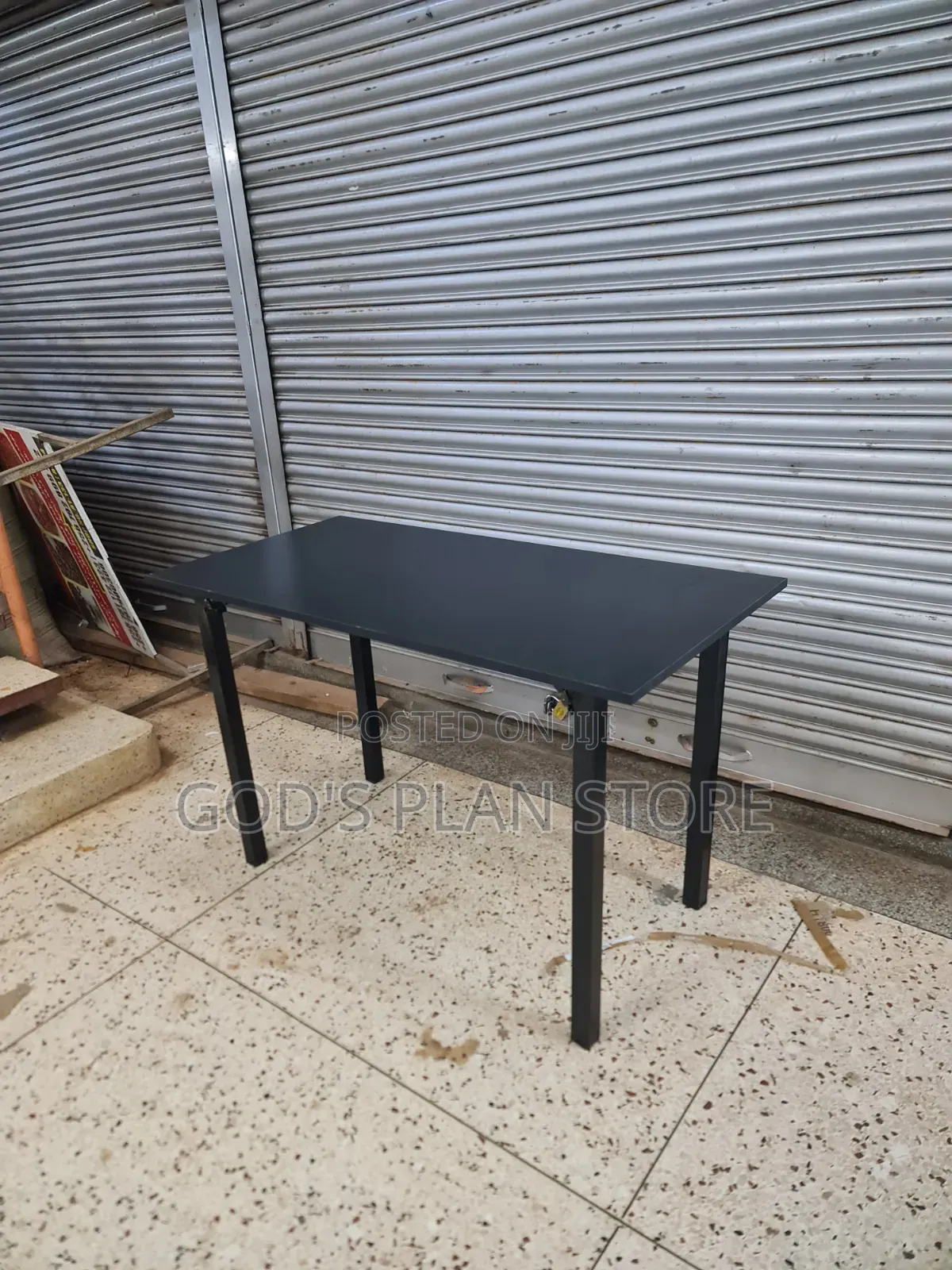 120cm Black Wooden Foldable Table Wooden Table