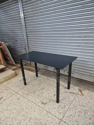120cm Black Wooden Foldable Table Wooden Table