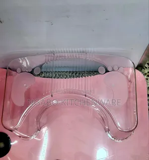 Transparent Plastic Toilet Stool