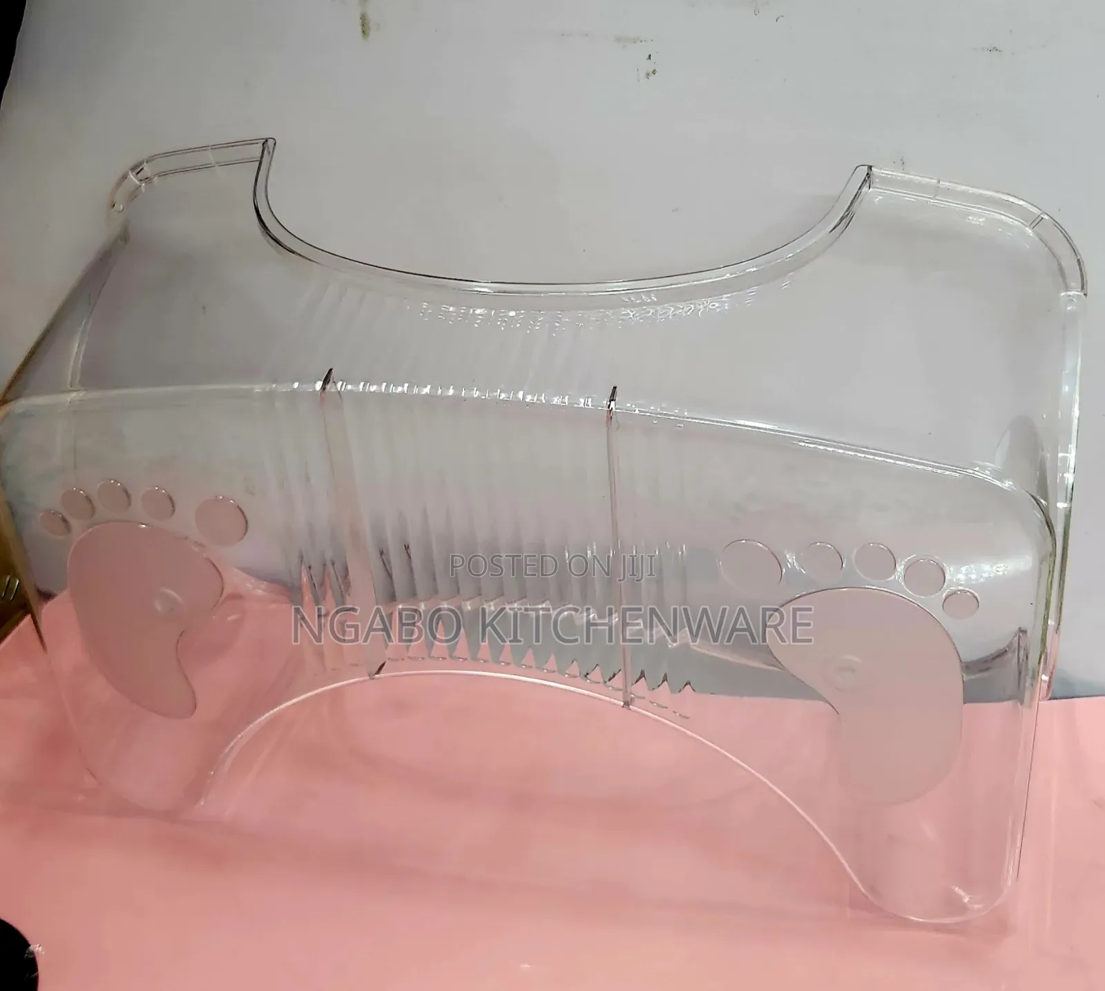 Transparent Plastic Toilet Stool