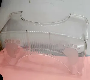 Transparent Plastic Toilet Stool
