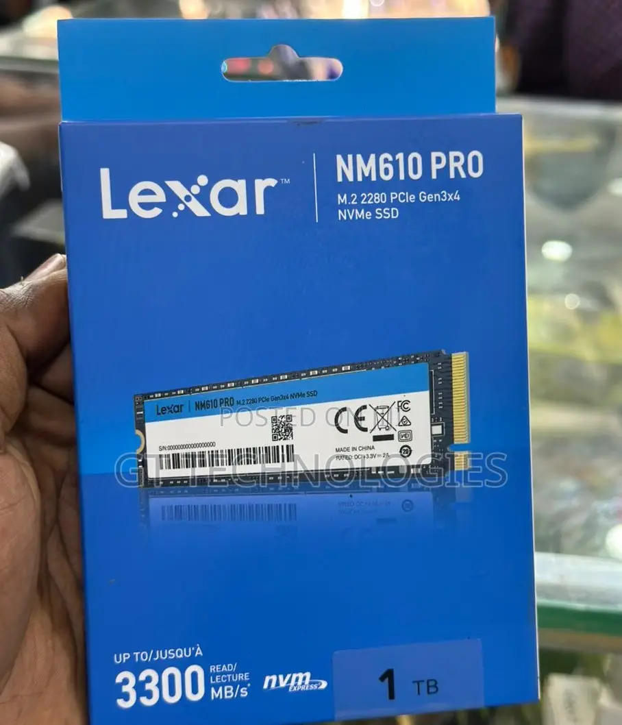 1tb Lexar Nm610 Pro M.2 Nvme SSD