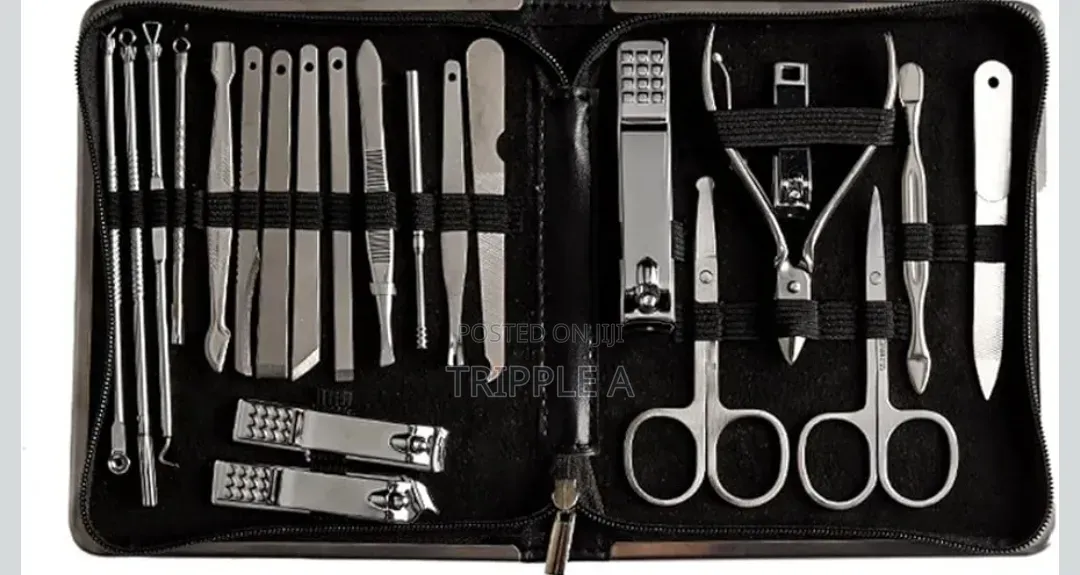 26pcs Stainless Manicure Cutter Pedicure Set