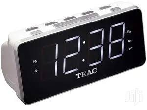 Teac PLL FM Clock Radio With USB Charger
