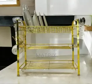 3layers Gold Disk Rack