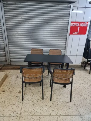1.2m Foldable Wooden Table and Chairs for Garden Beach Bar