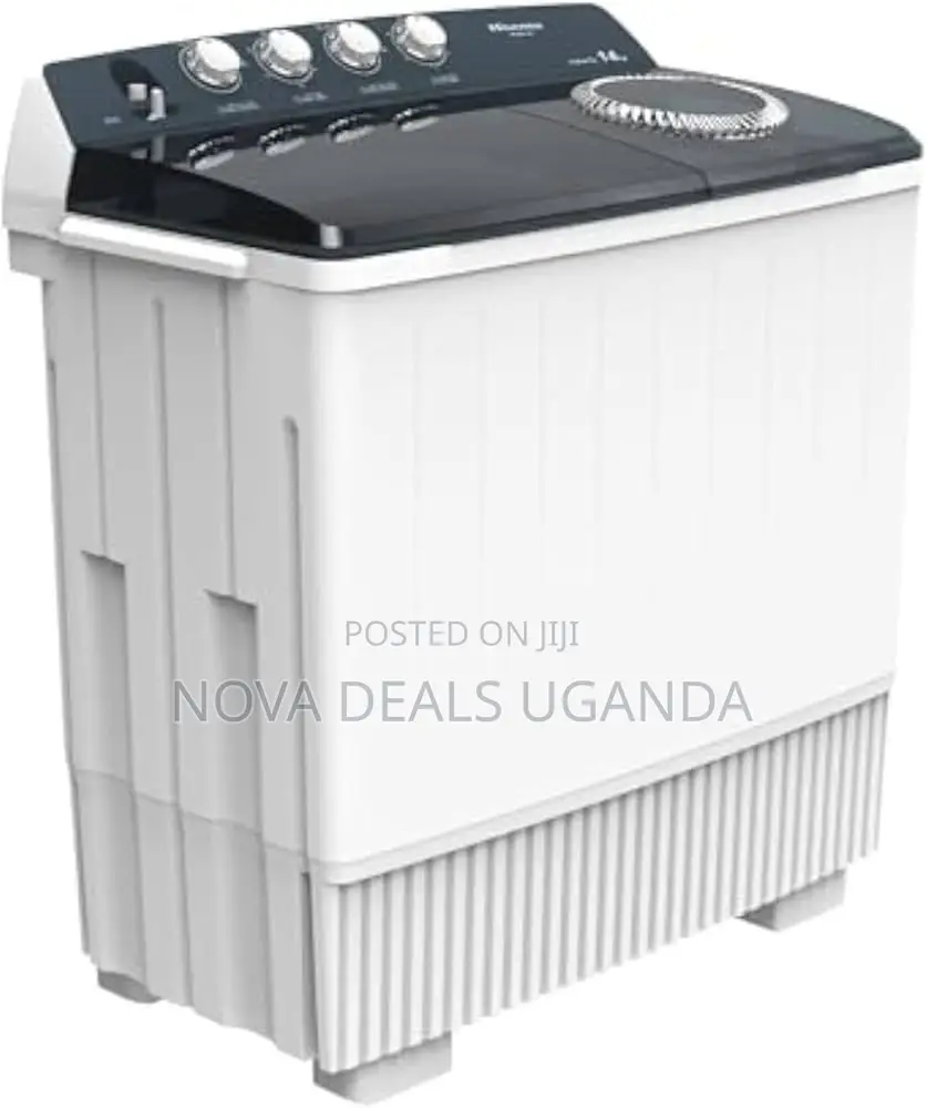 Hisense 14kg Twin Tub Semi Automatic Washing Machine-White