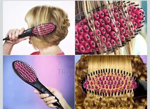 Ceramic Hair Straightener Brush