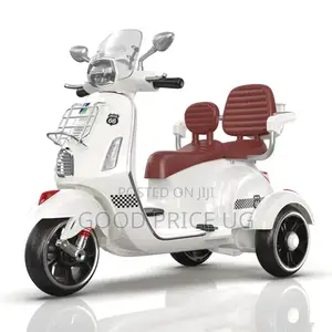 Kawaii Kids Vespa 12v Battery-Operated Ride-on Scooter