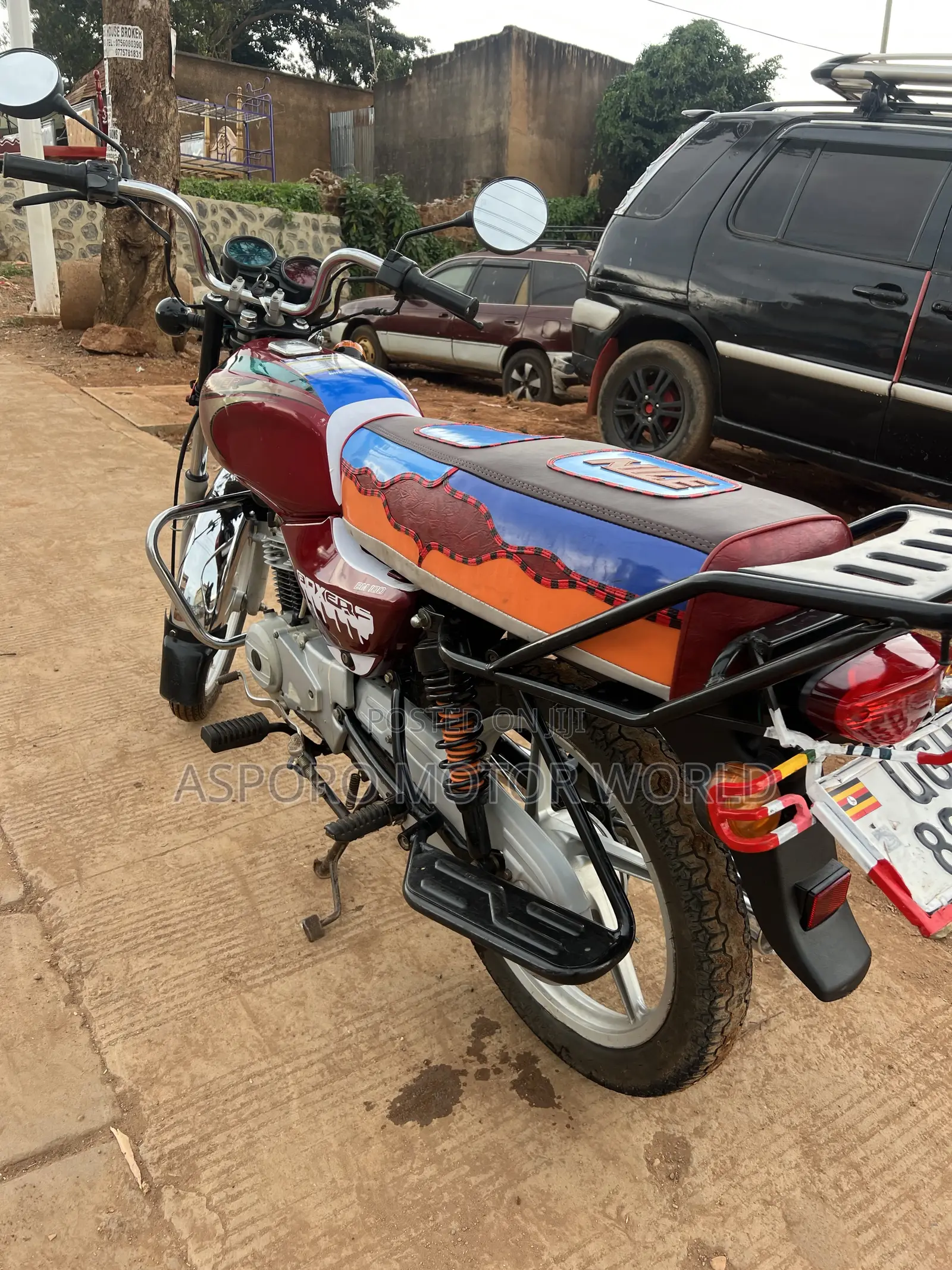 Bajaj Boxer 100 2025 Red