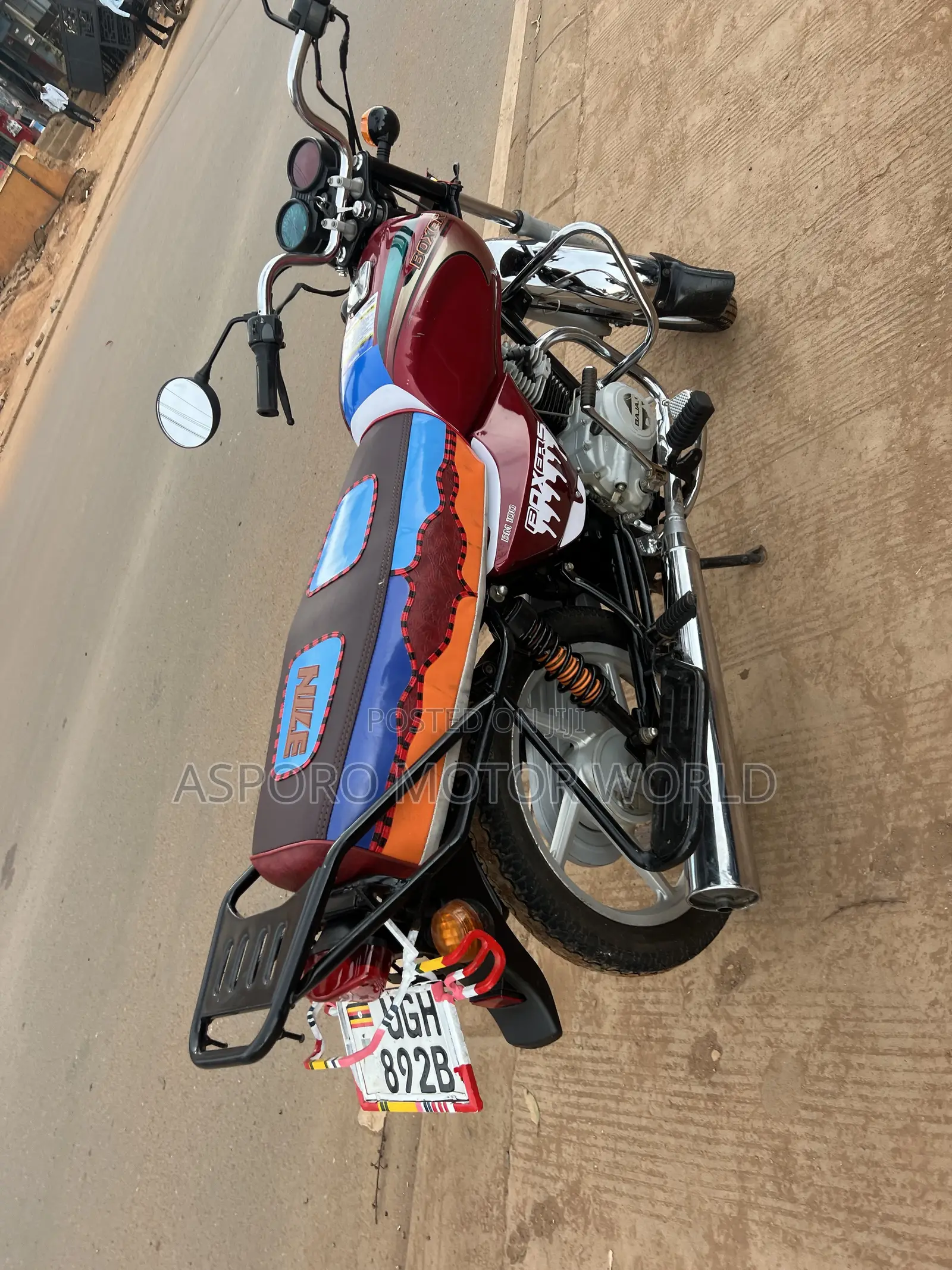 Bajaj Boxer 100 2025 Red