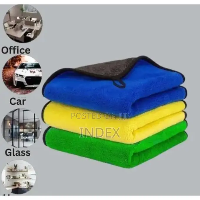 6pc Multi-color Ultra-soft Microfiber Cleaning Cloths-kitchen Clothes